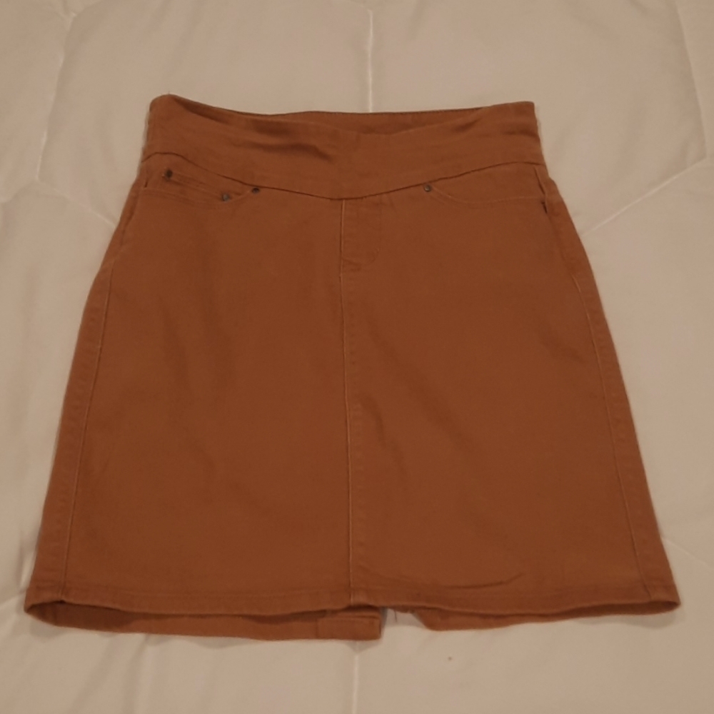 Mustard denim skirt sz 2 Jag Jeans